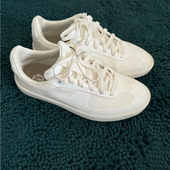 lululemon athletica Classic White Sneakers - Picture 2 of 4